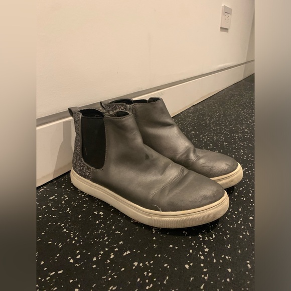 Harper Canyon girls sparkly ankle boots kids US size 3 fancy dress shoes - Picture 2 of 4